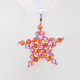 Star - Cassiopeia-Salmon Organza - 2